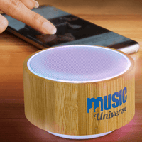 Cosmos Bamboo Bluetooth Speaker | Custom Branded | Promotional technology | BRAND KNEW PROMOTIONAL PRODUCTS