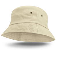 Brushed Cotton Twill Bucket Hat
