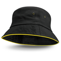 Brushed Cotton Twill Bucket Hat