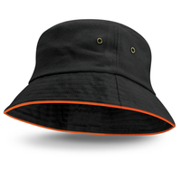 Brushed Cotton Twill Bucket Hat