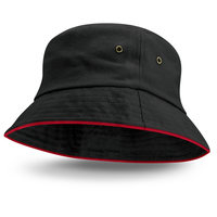 Brushed Cotton Twill Bucket Hat