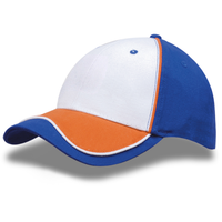 Custom Made Cap with Contrast Piping