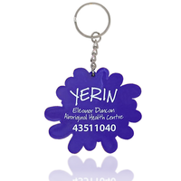 Custom Shape PVC Key Ring