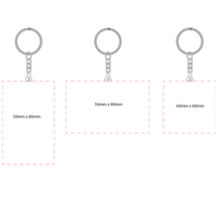 Custom Shape PVC Key Ring