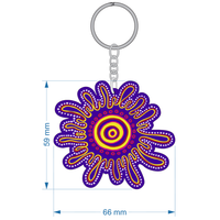 Custom Shape PVC Key Ring