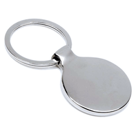 Discus Metal Key Ring | Custom Branded | Promotional Keyring | BRAND KNEW PROMOTIONAL PRODUCTS