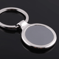 Discus Metal Key Ring | Custom Branded | Promotional Keyring | BRAND KNEW PROMOTIONAL PRODUCTS