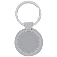 Discus Metal Key Ring | Custom Branded | Promotional Keyring | BRAND KNEW PROMOTIONAL PRODUCTS