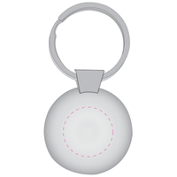 Discus Metal Key Ring