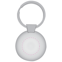 Discus Metal Key Ring | Custom Branded | Promotional Keyring | BRAND KNEW PROMOTIONAL PRODUCTS