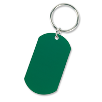Dog Tag Key Ring