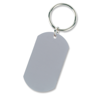 Dog Tag Key Ring