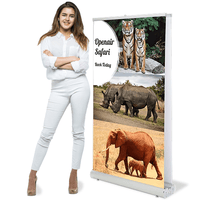 Double Sided Pull Up Banner | Custom Branded | Promotional Signage | BRAND KNEW PROMOTIONAL PRODUCTS