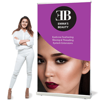 Double Sided Pull Up Banner | Custom Branded | Promotional Signage | BRAND KNEW PROMOTIONAL PRODUCTS