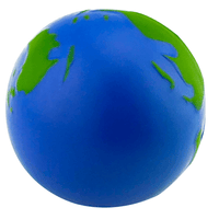 Earth Stress Shape | Custom Branded | Promotional Stress Shape | BRAND KNEW PROMOTIONAL PRODUCTS