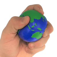 Earth Stress Shape | Custom Branded | Promotional Stress Shape | BRAND KNEW PROMOTIONAL PRODUCTS