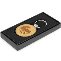 Echo Beech Wood Key Ring