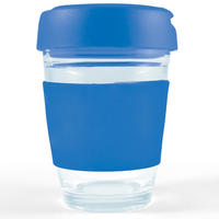 Flip Lid Glass Cup