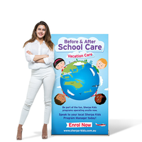 Frameless Pull Up Banner