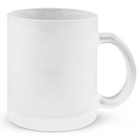 Frosted Glass Mug | Custom Branded | Promotional Glassware | BRAND KNEW PROMOTIONAL PRODUCTS