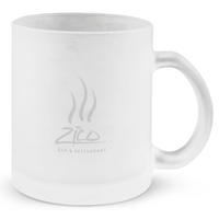 Frosted Glass Mug | Custom Branded | Promotional Glassware | BRAND KNEW PROMOTIONAL PRODUCTS
