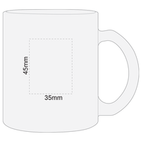 Frosted Glass Mug