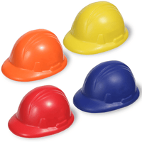 Hard Hat Stress Shape | Custom Branded | Promotional Stress Shape | BRAND KNEW PROMOTIONAL PRODUCTS