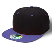 Brushed Heavy Cotton Snap Back Cap