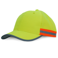Hi-Vis Safety Cap with Reflective Tape