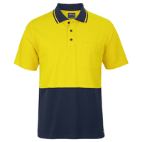 Hi - Vis Cotton Tradies Polo - Short Sleeve | Custom Branded | Promotional Safety | BRAND KNEW PROMOTIONAL PRODUCTS