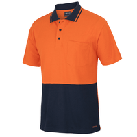 Hi - Vis Cotton Tradies Polo - Short Sleeve | Custom Branded | Promotional Safety | BRAND KNEW PROMOTIONAL PRODUCTS