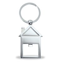 House Bottle Opener Key Ring