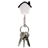 House Flashlight Key Ring