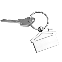 House Key Ring | Custom Branded | Promotional Keyring | BRAND KNEW PROMOTIONAL PRODUCTS
