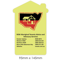 House Shaped Fridge Magnet | Custom Branded | Promotional magnet | BRAND KNEW PROMOTIONAL PRODUCTS