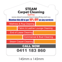 House Shaped Fridge Magnet | Custom Branded | Promotional magnet | BRAND KNEW PROMOTIONAL PRODUCTS