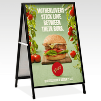 Insertable A Frame Sandwich Boards | Custom Branded | Promotional Signage | BRAND KNEW PROMOTIONAL PRODUCTS