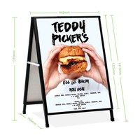 Insertable A Frame Sandwich Boards | Custom Branded | Promotional Signage | BRAND KNEW PROMOTIONAL PRODUCTS