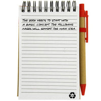 Recycled Jotter | Custom Branded | Promotional stationery | BRAND KNEW PROMOTIONAL PRODUCTS