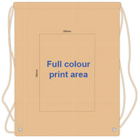 Jute Drawstring Bag