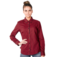 Ladies Barrett Plaid Shirt
