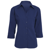 Ladies Metro 3/4 Sleeve Shirt | Custom Branded | Promotional Uniform | BRAND KNEW PROMOTIONAL PRODUCTS