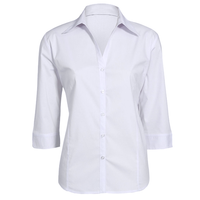 Ladies Metro 3/4 Sleeve Shirt