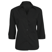 Ladies Metro 3/4 Sleeve Shirt | Custom Branded | Promotional Uniform | BRAND KNEW PROMOTIONAL PRODUCTS