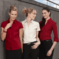 Ladies Metro 3/4 Sleeve Shirt | Custom Branded | Promotional Uniform | BRAND KNEW PROMOTIONAL PRODUCTS