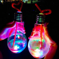 Light Up Bulb Bottle | Custom Branded | Promotional Drink Bottle | BRAND KNEW PROMOTIONAL PRODUCTS