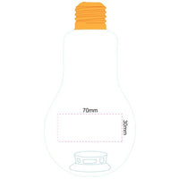 Light Up Bulb Bottle | Custom Branded | Promotional Drink Bottle | BRAND KNEW PROMOTIONAL PRODUCTS