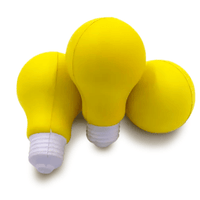 Light Bulb Stress Shape | Custom Branded | Promotional Stress Shape | BRAND KNEW PROMOTIONAL PRODUCTS