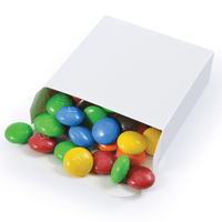 M&Ms in Tuck Box | Custom Branded | Promotional confectionery | BRAND KNEW PROMOTIONAL PRODUCTS