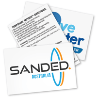Medium Temp Tattoos | Custom Branded | Promotional tattoo | BRAND KNEW PROMOTIONAL PRODUCTS